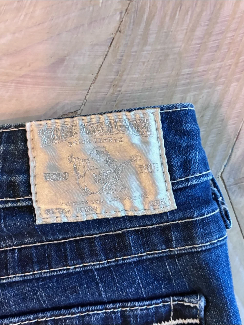 True Religion Men’s Indigo Blue Denim Jeans